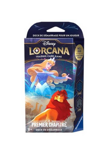 Disney - Lorcana - Deck de démarrage - Chapitre 1 Reprint - Aurore / Roi Lion - FR