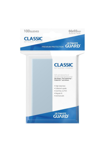 Ultimate Guard - Sleeve - Classic Transparent (x100)