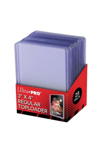 Ultra Pro - Toploader - 35 pt - 3x4" Clear Regular (x25)